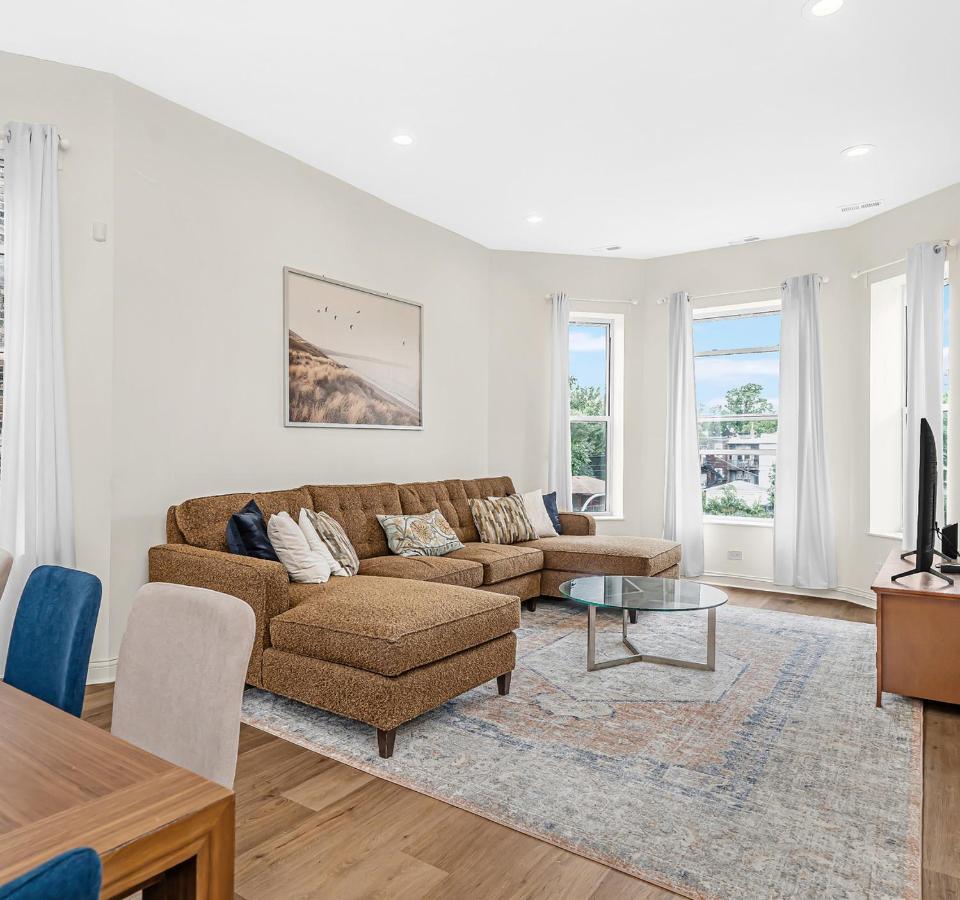 Spacious 5-Br Apt Next To Transit Free Parking Chicago Eksteriør billede