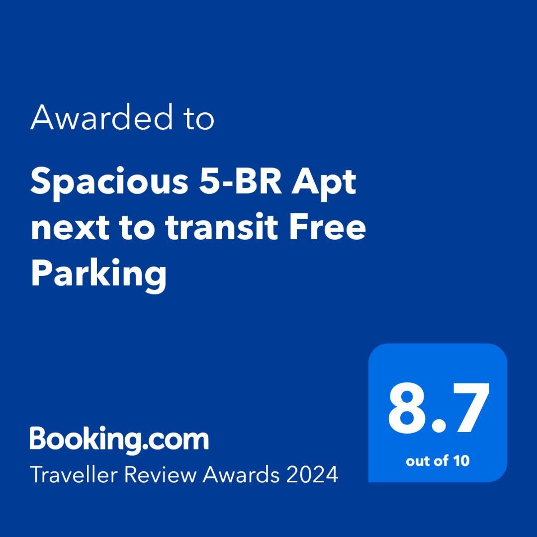 Spacious 5-Br Apt Next To Transit Free Parking Chicago Eksteriør billede